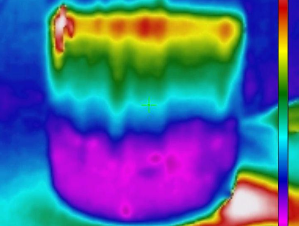 Convection thermique dans l'eau