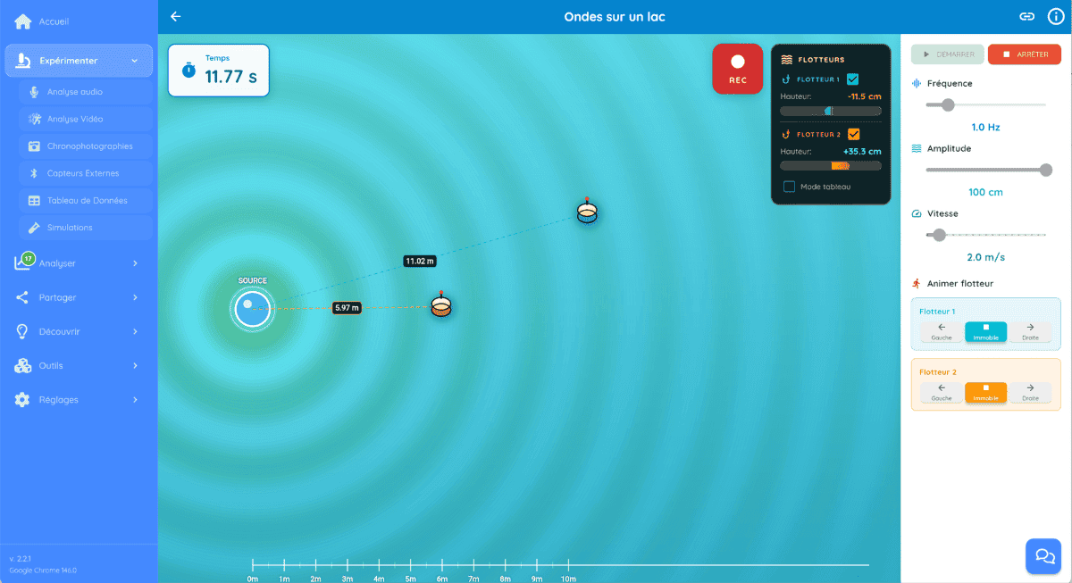 Huit expériences à réaliser avec le module Simulation de FizziQ Web