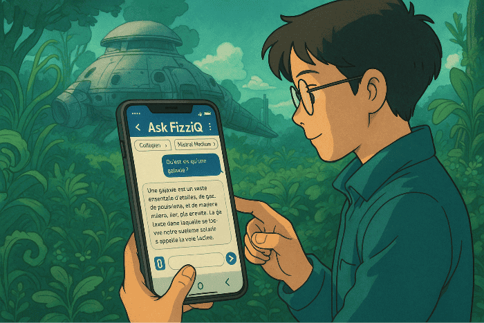 Utiliser l'intelligence artificielle Ask FizziQ