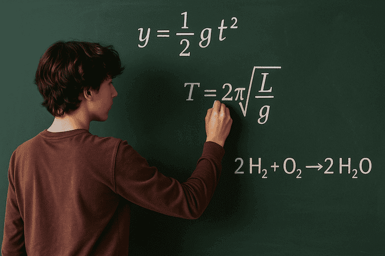 Ajouter des formules mathématiques au cahier d'expériences