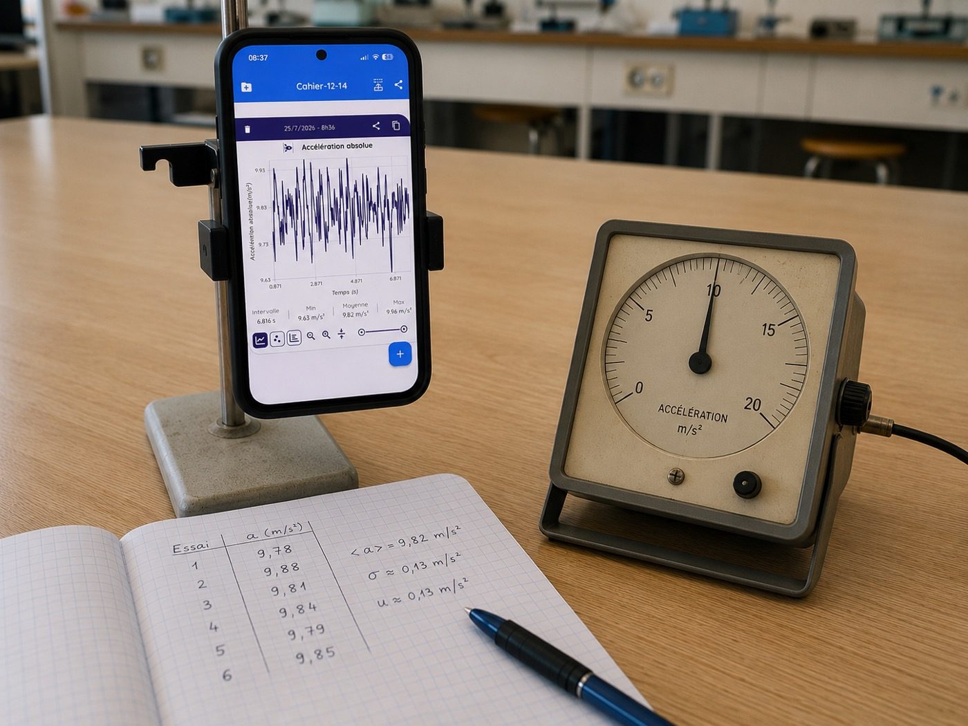 Comprendre les incertitudes de mesure avec un smartphone