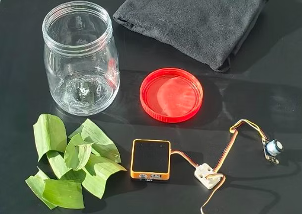 Experience de photosynthese avec FizziQ Connect