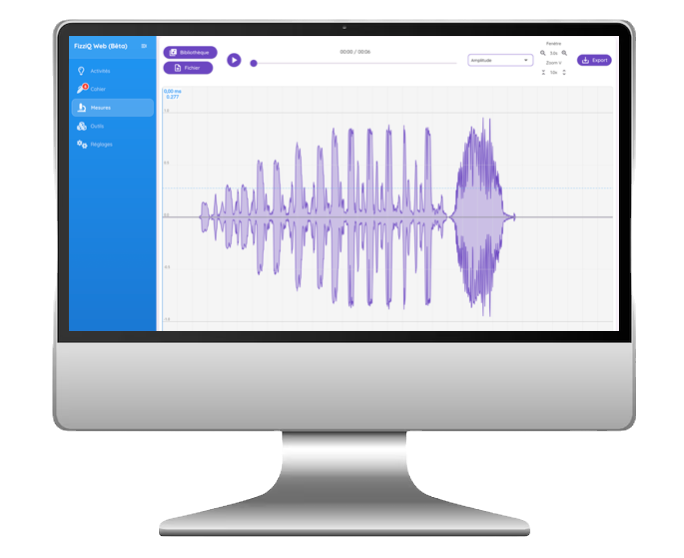 Analyse cinématique FizziQ Web